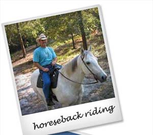 Recovery Activities: horseback riding